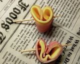 ハートの形のベーコンチーズ作り方5写真