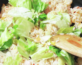 余り野菜でレタス炒飯はいかが～♪作り方5写真
