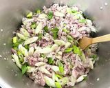 [保育園幼児食]豚肉のすき焼き風煮作り方4写真