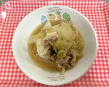 [保育園幼児食]豚肉のすき焼き風煮作り方7写真