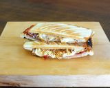 贅沢チーズのホットサンド【キャンプ飯】作り方5写真