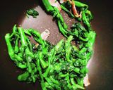 お弁当☆旬の菜の花★焦がしバターソテー作り方2写真