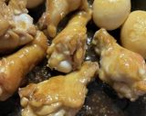 手羽元のこってり甘辛煮。作り方4写真