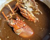 贅沢な 伊勢海老のお味噌汁作り方3写真
