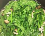 春菊としめじのおろしポン酢あえ作り方2写真