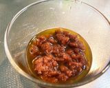 梅ソースで豆腐サラダ作り方3写真