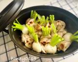 蕪と蓮根と鶏もも肉のエチュベ作り方6写真