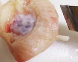 鶏肉下ごしらえ骨付き手羽中の骨抜き下処理作り方40写真