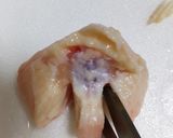 鶏もも鶏むね下処理＊骨付き鶏手羽先ぼんじり骨抜き作り方42写真