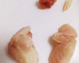 鶏肉下ごしらえ骨付き手羽中の骨抜き下処理作り方42写真