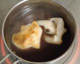 ゆで小豆缶1缶で4人分おしるこ作り方3写真
