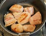 豚肩ロースブロックと大根のの酒粕煮作り方5写真