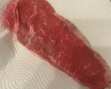 マルドンの塩で食べるサーロインステーキ作り方2写真