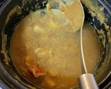 残ったカレーで味噌煮込みうどん作り方1写真