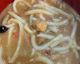 残ったカレーで味噌煮込みうどん作り方5写真