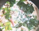 ほうれん草とキノコのクリームパスタ作り方14写真