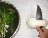 かぶ鶏肉の煮物♪胃お腹の膨満感に漢方薬膳作り方2写真