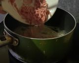 5分で作るひき肉ともやしの中華スープ作り方2写真