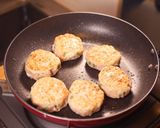 ふわふわコリコリ✰鶏つくねバーグ作り方5写真