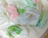 白菜炒めてキッシュ、シチュー、グラタン作り方9写真