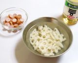 シャキッと！れんこんのマスタードマヨ作り方1写真
