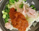 【ズボラ主婦】パスタソースオムライス弁当作り方2写真