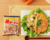 カレー焼ビーフン卵のっけ作り方1写真