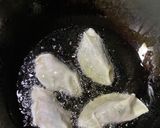揚げ餃子　ほうれん草入り餃子作り方2写真