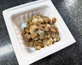 10分で！チーズ風味コク旨納豆オムレツ作り方1写真