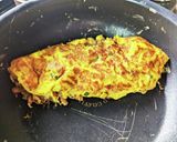10分で！チーズ風味コク旨納豆オムレツ作り方7写真