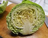 わが七坪農園の茹でキャベツの塩昆布和え作り方2写真