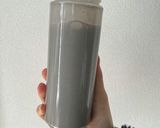 便秘に効く！黒ごまきな粉バナナスムージー作り方4写真