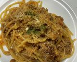塩不使用！ひき肉ゴロゴロのパスタ！作り方10写真
