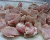 ♪チキンのカレー風味シチュー♪作り方1写真