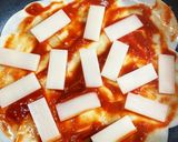 餃子の皮で！餅ピザ☆作り方4写真