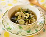 5分で！舞茸とワカメの栄養満点スープ☆作り方4写真