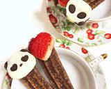 さくさくぱんだと苺のバレンタインチュロス作り方6写真