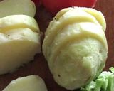 トマト・じゃがいもオーブントースター焼き作り方2写真