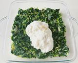 ほうれん草ソテーのにんにくヨーグルト和え作り方5写真