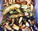 トルコ料理・揚げ野菜のヨーグルト和え作り方2写真