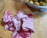新じゃがと豚バラのトマト煮　トマ肉じゃが作り方2写真