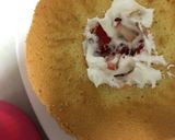シフォンケーキのイチゴドッサリケーキ作り方3写真