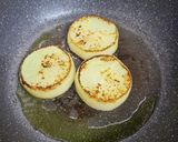 簡単　ぽん酢の大根ステーキ　チーズのせ作り方4写真