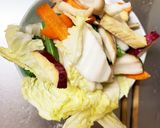 お一人様☆きな粉味噌味根菜たっぷり野菜炒作り方10写真