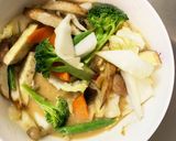 お一人様☆きな粉味噌味根菜たっぷり野菜炒作り方14写真