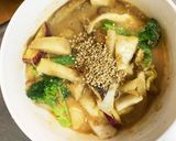 お一人様☆きな粉味噌味根菜たっぷり野菜炒作り方20写真