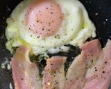 ベーコンエッグ&フレンチトースト作り方7写真