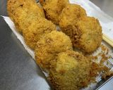 サクッじゅわ〜キャベツメンチカツ作り方10写真