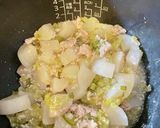 離乳食〜幼児食★炊飯器でかぶのそぼろ煮作り方4写真