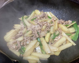 簡単ジャガイモと豚肉の醤油炒め作り方3写真